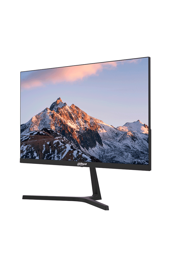 DAHUA DHI-LM27-B200S Monitor de 27 Pulgadas/ Full HD/ Especial para Videovigilancia/ Ideal para trabajo 24/7/ Marco Ultra Delgado/ Angulo de 178 Grados de Visualización/ Entrada HDMI&VGA/ VESA/ Bajo consumo de energía