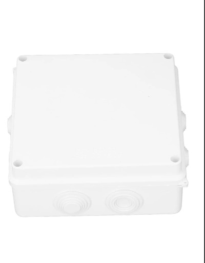 SAXXON PB150 - Caja de conexiones con 8 entradas / PVC libre de halógenos / Compatible con cámaras Bullet / Domo / Dimensiones 150 x 150 x 70 mm (Ancho x Alto x Fondo) / IP55