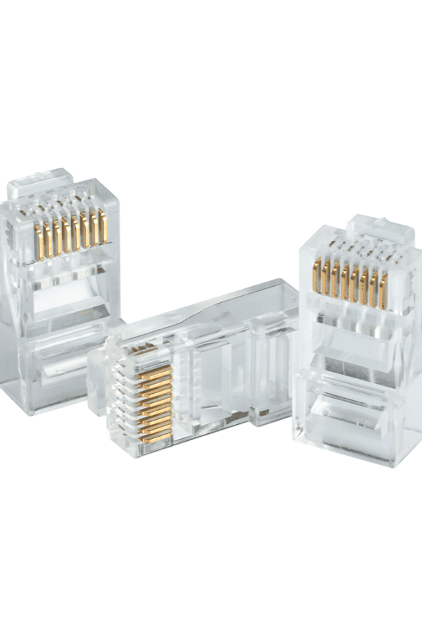 DAHUA DH-PFM976-531 - Caja con 100 Plugs RJ45 Cat5e/ Chapado de Oro de 15 U