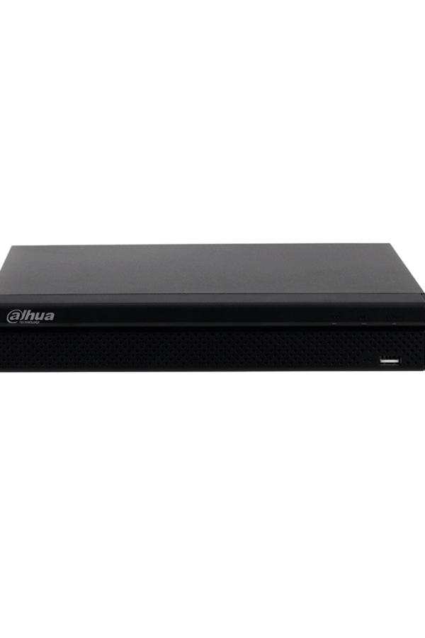 DAHUA DHI-NVR4108HS-8P-4KS3 NVR de 8 MP / 4k / 8 canales IP/ 8 puertos PoE/ Rendimiento de 160 mbps/ H.265+/ 1 Bahía para disco duro/ Soporta cámaras WizSense/ HDMI 4K & VGA/