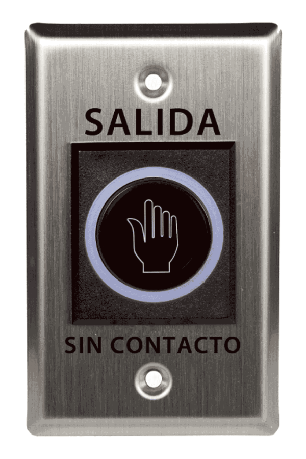 ZKTECO MA500PAK - Control de Acceso Profesional de Huella / Tarjeta y Password para Exterior con IP65 / Incluye Contrachapa Magnética LM2805 de 200Kg / Soporte de Fijación ZL / Botón de Salida No Touch