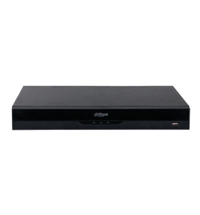DAHUA NVR2216-16P-I2 - NVR de 8 Megapixeles /16 Canales IP/ WizSense/ 4k Con IA/ 16 Puertos PoE/ 2 Bahías de Discos Duros / 1 Ch de Reconocimiento Facial y FD/ 10 Bases de Datos de Rostros/ H.265+/ SMD Plus/ Soporta Camaras con IA/