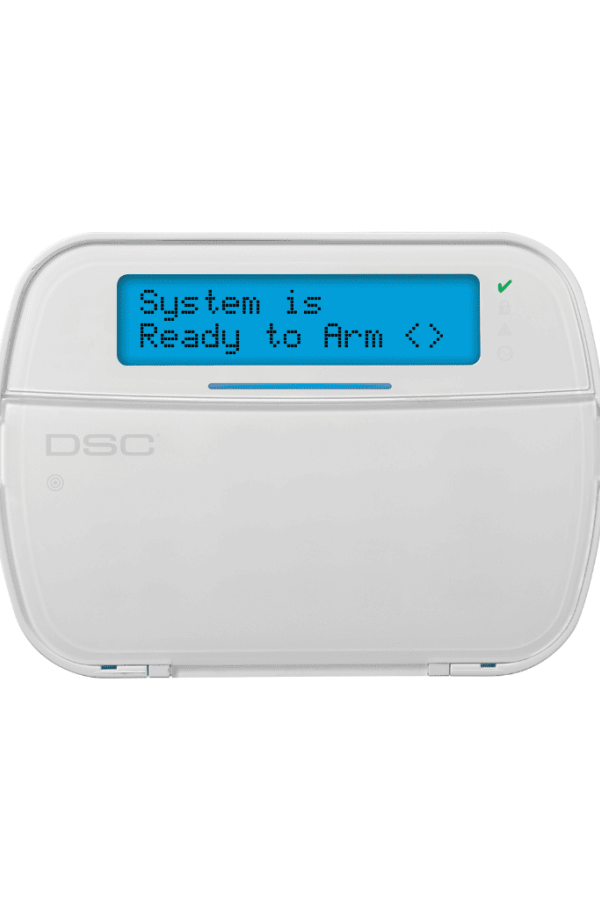 DSC HS2LCDRF9N - Teclado Cableado LCD Alfanumérico con Transceptor integrado de 32 caracteres admite 128 zonas compatible con NEO