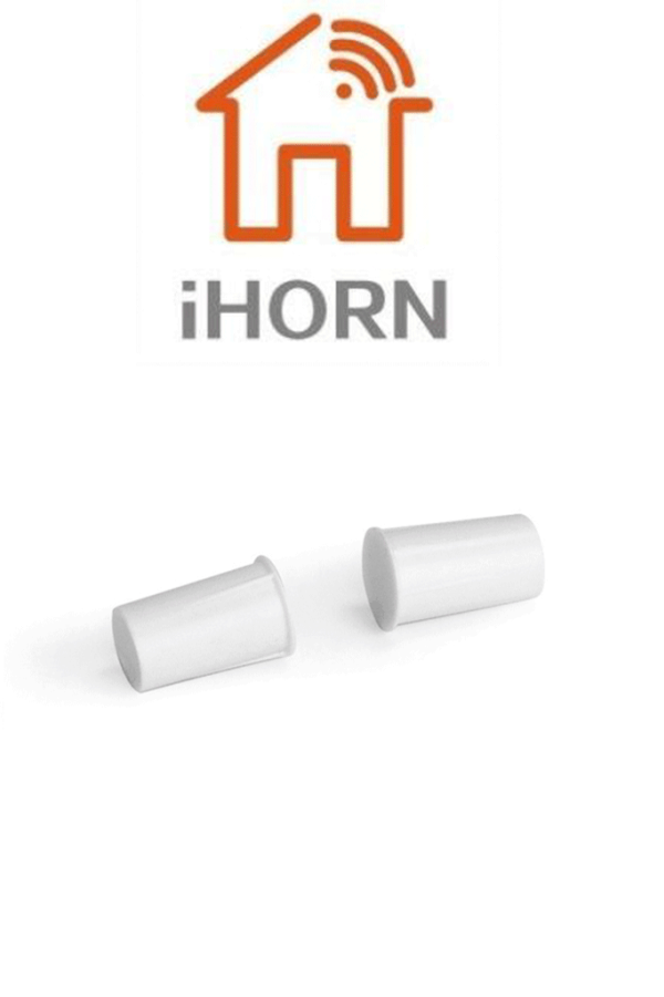 HORN HO03C- Contacto Magnético Alámbrico de Empotrar / Compatible Con DSC / RISCO / IHORN / Salida N.C.