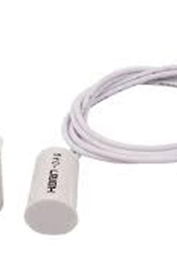 HORN HO03C- Contacto Magnético Alámbrico de Empotrar / Compatible Con DSC / RISCO / IHORN / Salida N.C.