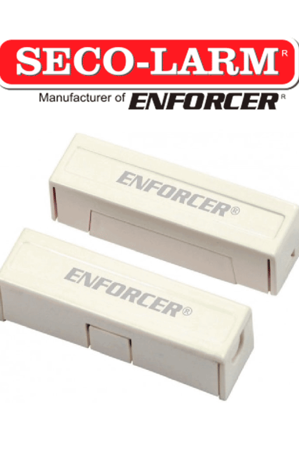 Seco-Larm SM433TQW - Contacto magnetico BLANCO de sobreponer 1-1/4
