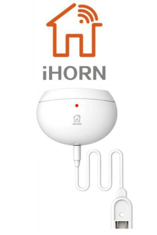 IHORN LH69F - Detector de agua inalambrico / 433 Mhz / Compatible con panel ND1 y N8003