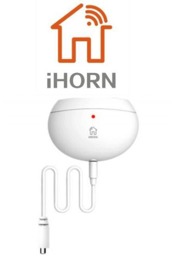 IHORN LH29F - Detector de temperatura inalambrico / 433 Mhz / Compatible con panel ND1 y N8003