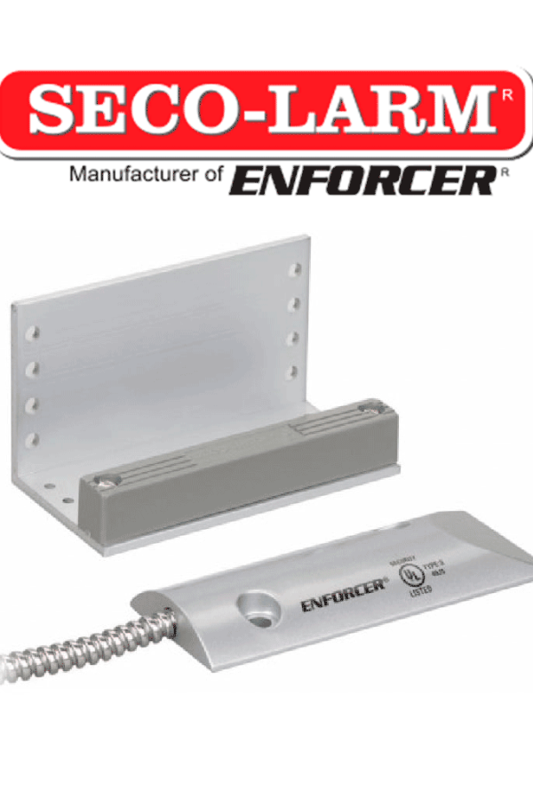 Seco-Larm SM226LQ - Contacto metalico para cortina (overhead) Compatible paneles DSC / RISCO / BOSCH