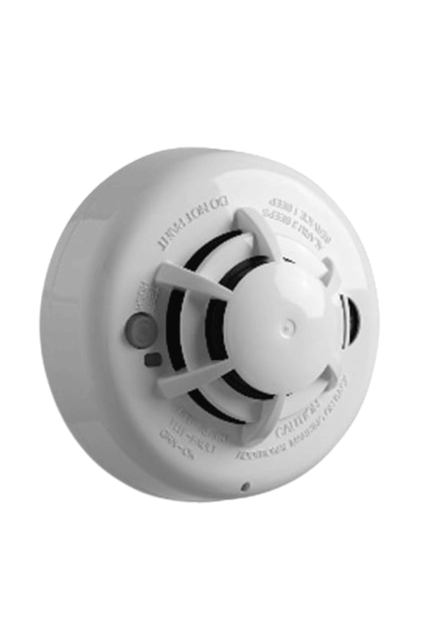 DSC PG9936 - Detector de humo y calor inalámbrico con tecnología Power G compatible con NEO, PRO, Qolsys e IoTga