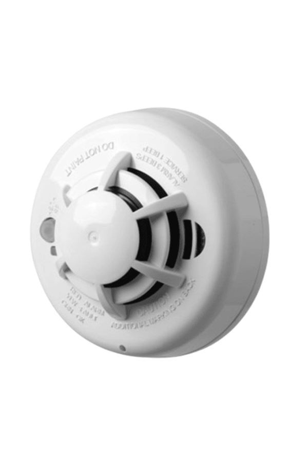 DSC PG9936 - Detector de humo y calor inalámbrico con tecnología Power G compatible con NEO, PRO, Qolsys e IoTga