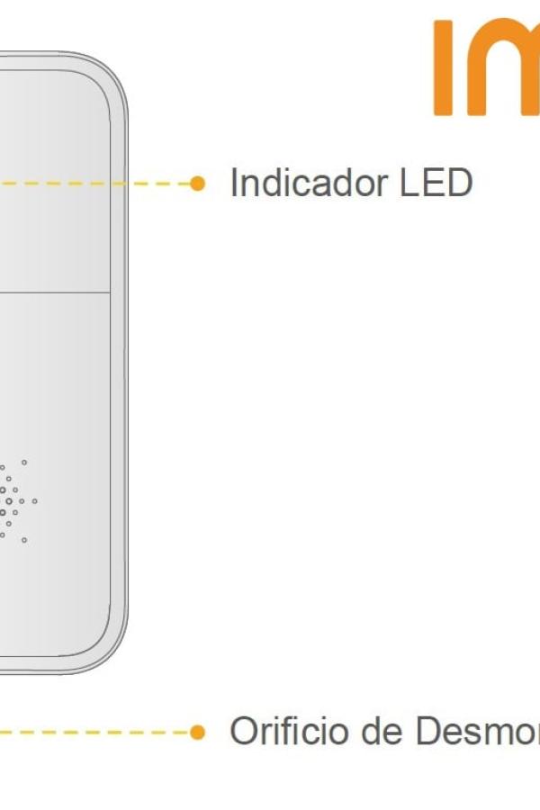 IMOU SIREN (ARA10-SW) - Sirena Inalambrica con Estrobo integrado sonido de 85 dB y frecuencia de 433 MHz. Con batería CR123A de alta duración y fácil instalación.