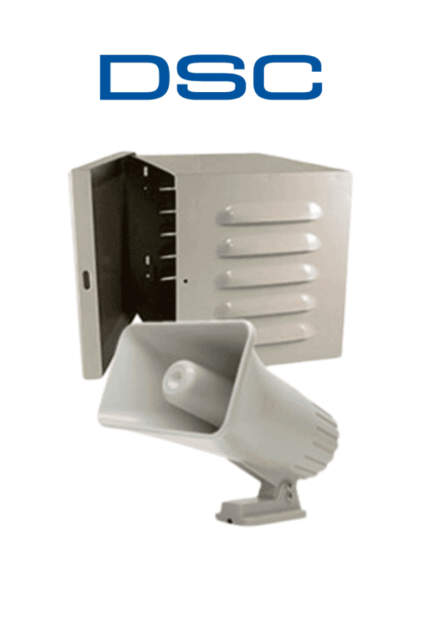 DSC S30WGPAQ - Paquete Sirena Exterior 30W con Gabinete