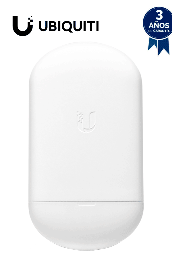 UBIQUITI NANOSTATION AC LOCO5AC- Radio con Antena Integrada AirMax AC 5.8GHz para uso en exteriores, con tecnología MIMO. Cuenta con una antena panel de 13dBi y una potencia de transmisión de 25dBm. No incluye adaptador PoE.