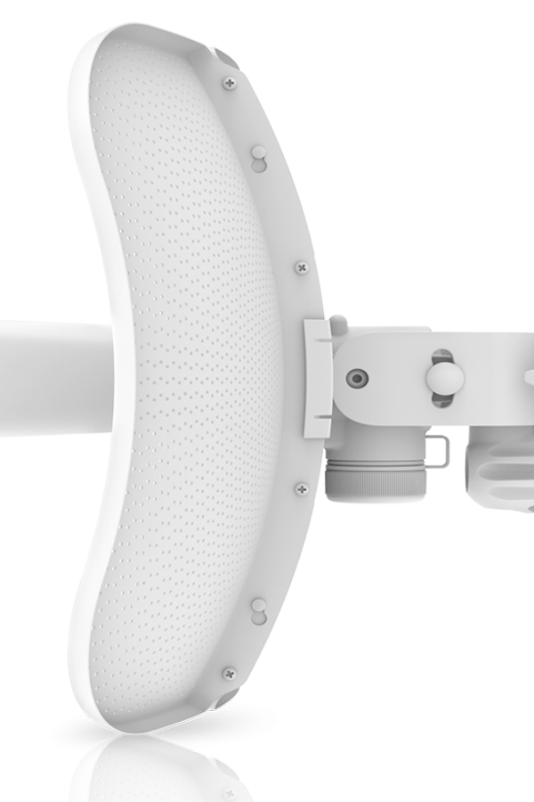 UBIQUITI LITEBEAM AC LBE-5AC-GEN2 - Radio con antena integrada Airmax AC GEN2 5.8GHz diseñada para uso en exteriores con una antena de 23 dBi y una potencia de transmisión de 25 dBm, ofrece un rendimiento de hasta 450 Mbp.