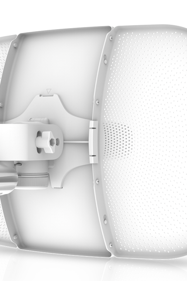 UBIQUITI LITEBEAM AC LBE-5AC-GEN2 - Radio con antena integrada Airmax AC GEN2 5.8GHz diseñada para uso en exteriores con una antena de 23 dBi y una potencia de transmisión de 25 dBm, ofrece un rendimiento de hasta 450 Mbp.