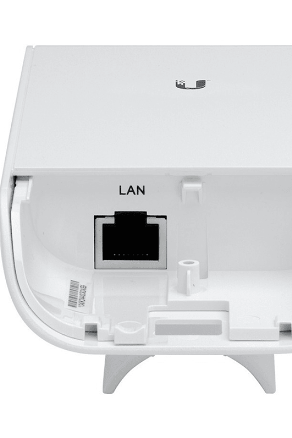 UBIQUITI NANOSTATION LOCOM5 - Radio Airmax 5.8GHz para exteriores con antena integrada tipo panel de 13 dBi, MIMO, potencia de 23 dBm y rendimiento de hasta 150 Mbps.